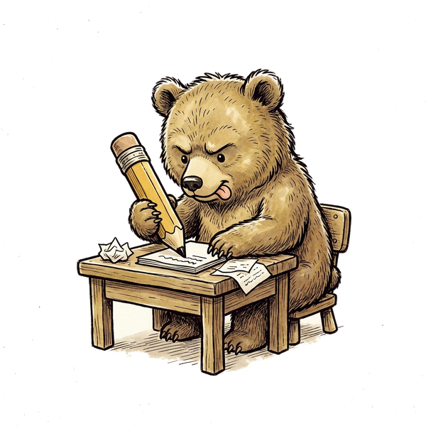 Writing & Grammar bear icon