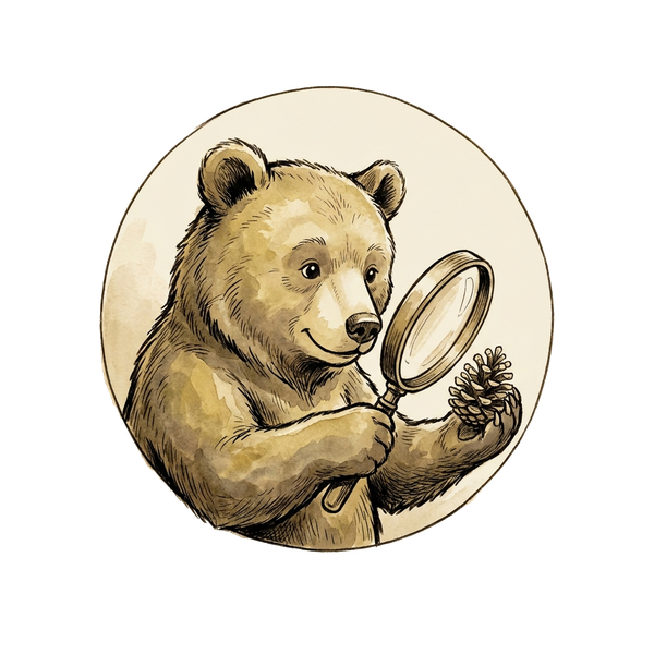 Science bear icon