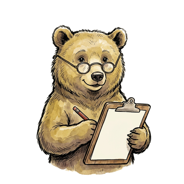 Teacher's Binder bear icon