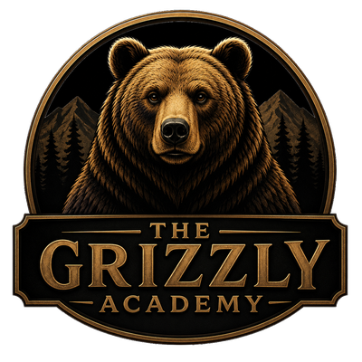 The Grizzly Academy emblem